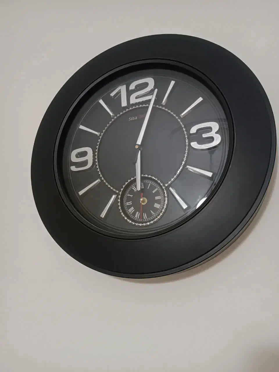 ساعت دیواری مشکی|ساعت دیواری و تزئینی|تهران, تهران‌نو|دیوار