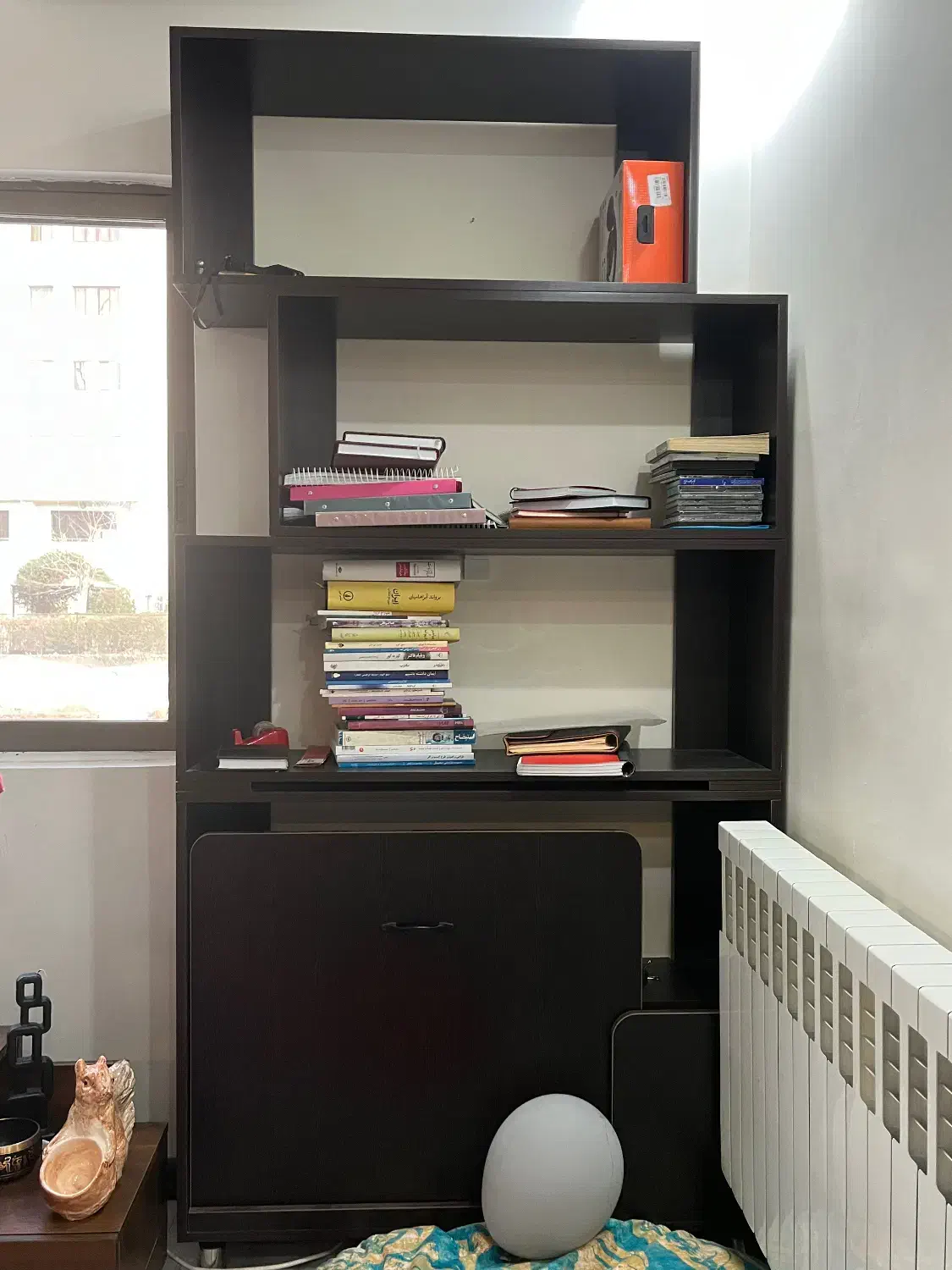 کتابخانه و میز تحریر|کتابخانه، شلف، قفسههای دیواری|تهران, شهرک بوعلی|دیوار