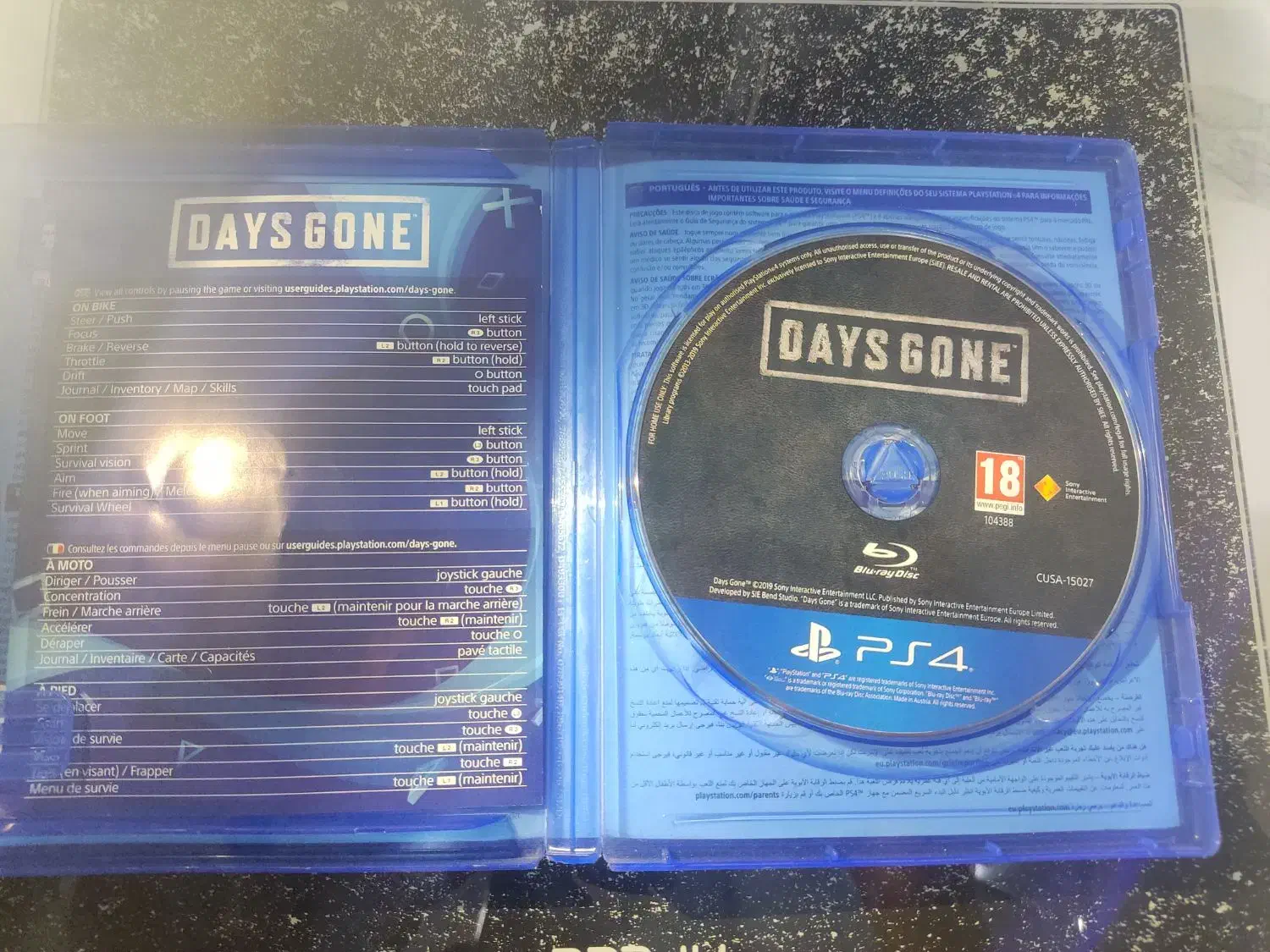 دیسک بازی ps4 بازی DAYS GONE|کنسول، بازی ویدئویی و آنلاین|بندر امام خمینی, |دیوار