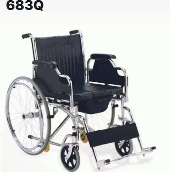 ویلچر سه کاره مخصوص دسشویی و حمام و بیرون رفتن|آرایشی، بهداشتی، درمانی|سرپل ذهاب, |دیوار