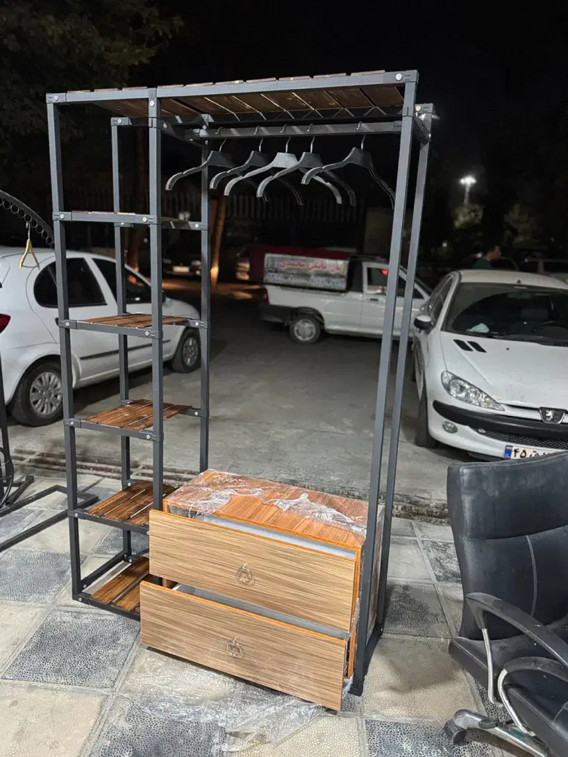 استراکچر بند‌رخت رگال ۵۳|بندرخت و رخت‌آویز|تهران, اتابک|دیوار