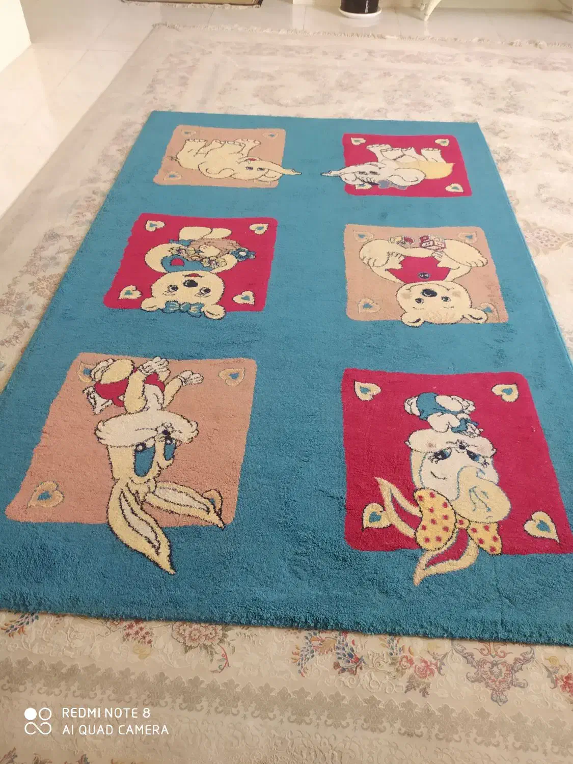 فرش کودک|فرش|دزفول, |دیوار