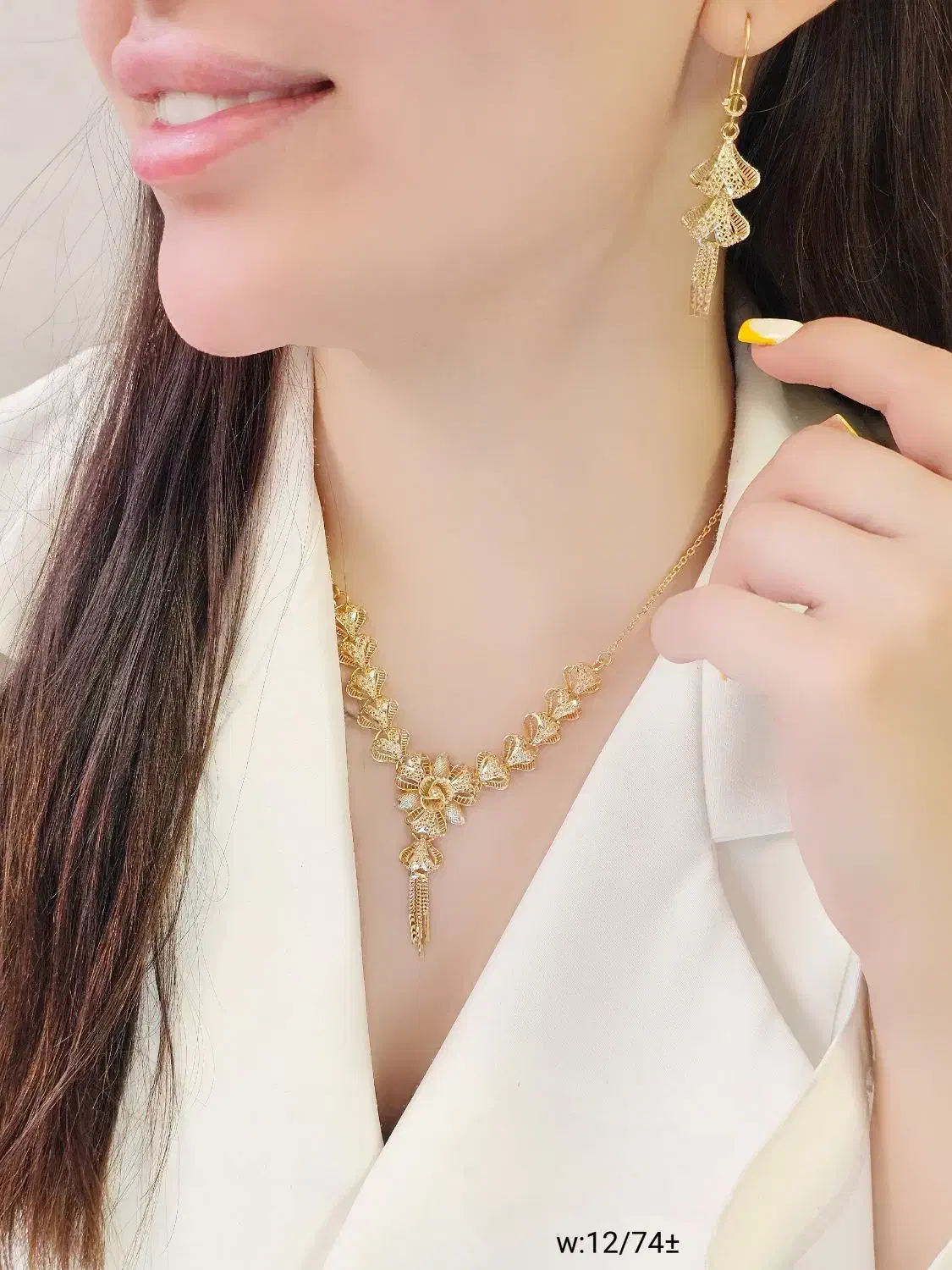 نیم ست ، سرویس ، نقره|جواهرات|کنگاور, |دیوار