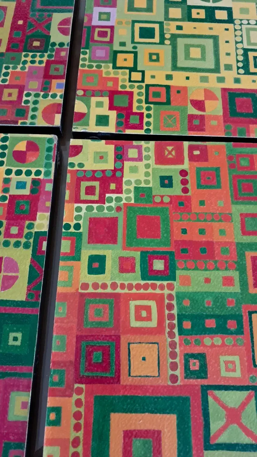 تابلوی  نقاشی انتزاعی|تابلو، نقاشی، عکس|پردیس, فاز ۸|دیوار