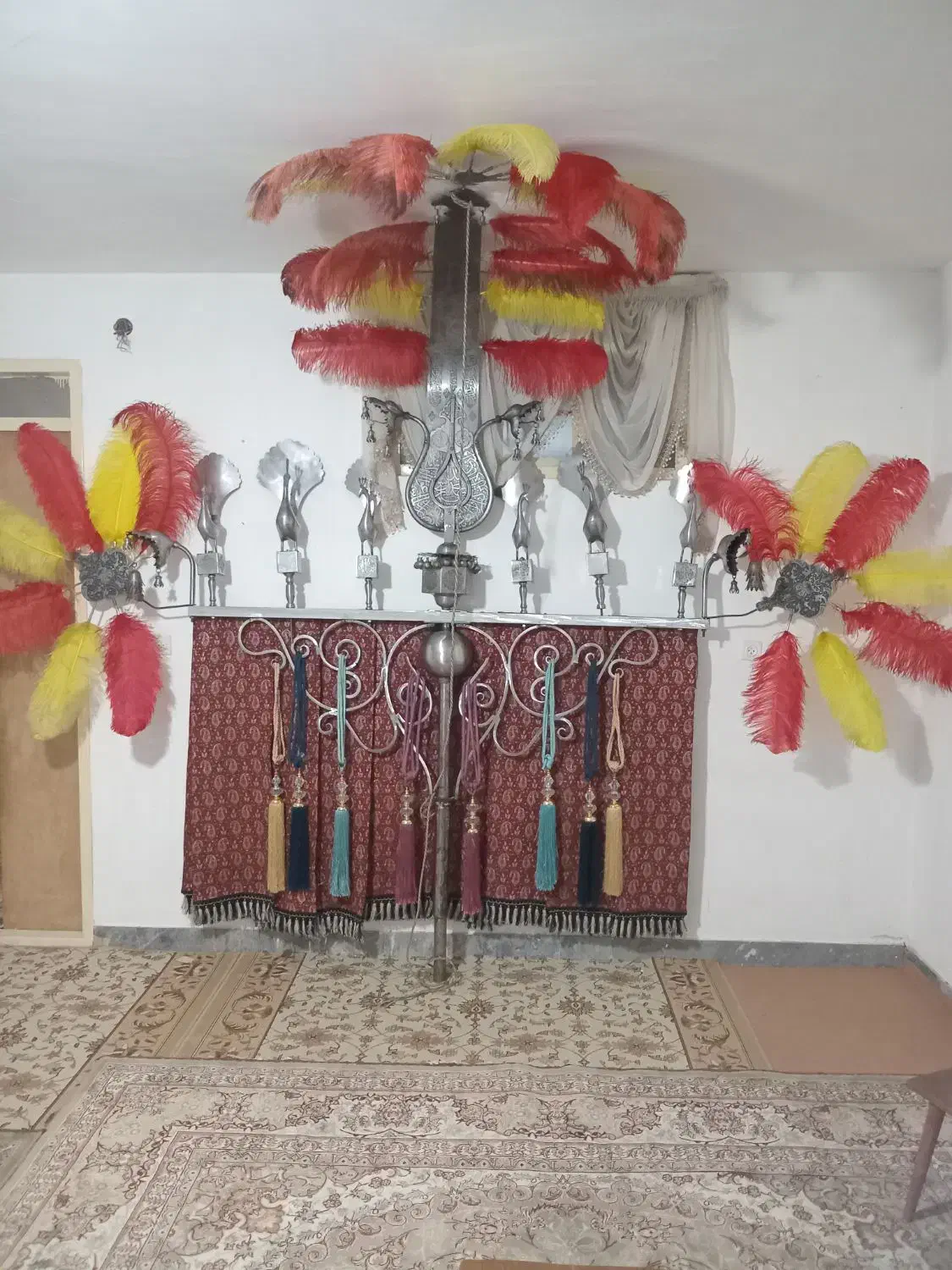 علامت|مجسمه، تندیس، ماکت|قرچک, مهدیه|دیوار