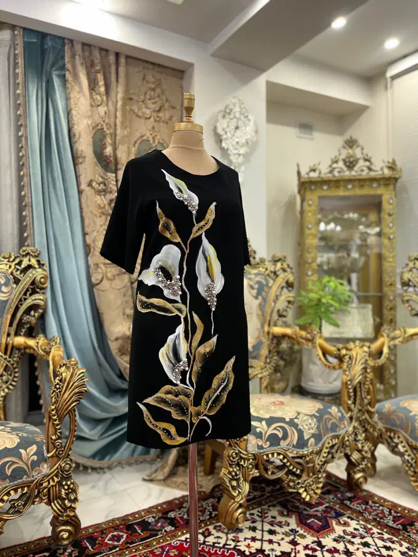 نقاشی روی لباس ، کیف و کفش|خدمات پیشه و مهارت|تبریز, |دیوار