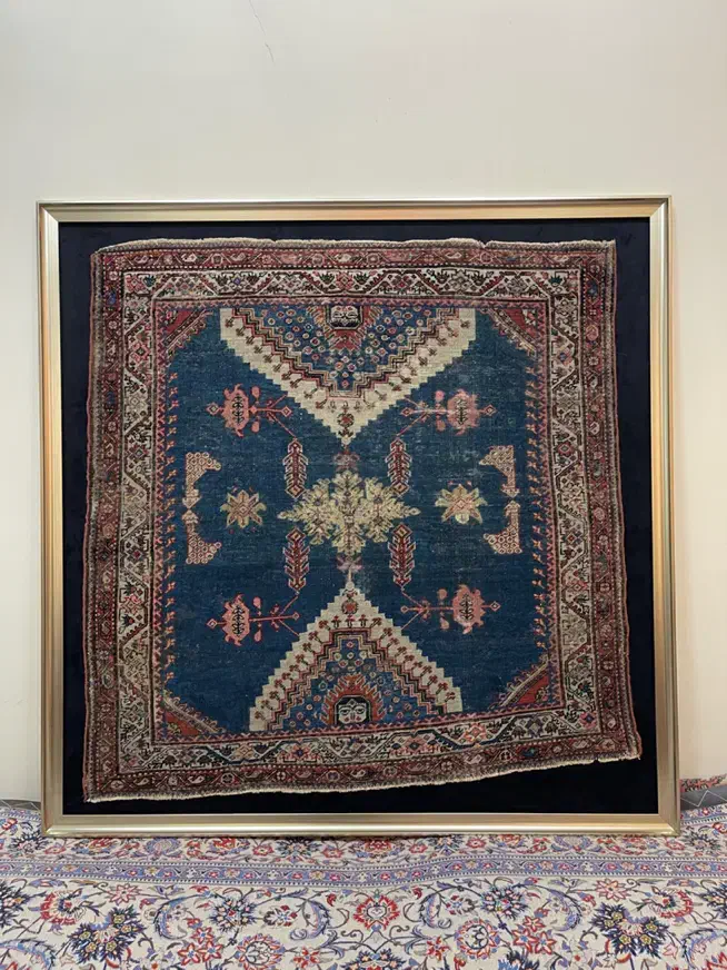 تابلو فرش آنتیک ۱۴۰ ساله فراهان|تابلو فرش|تهران, بازار|دیوار