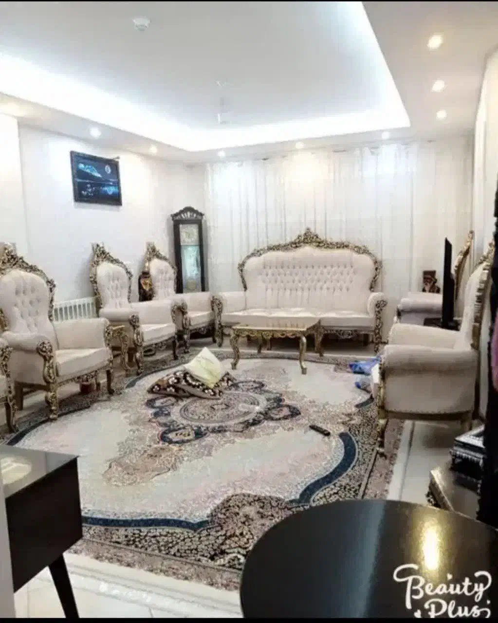 مبلمان9نفرهسلطنتینو|مبلمان خانگی و میز عسلی|فولادشهر, مسکن مهر فولادشهر|دیوار