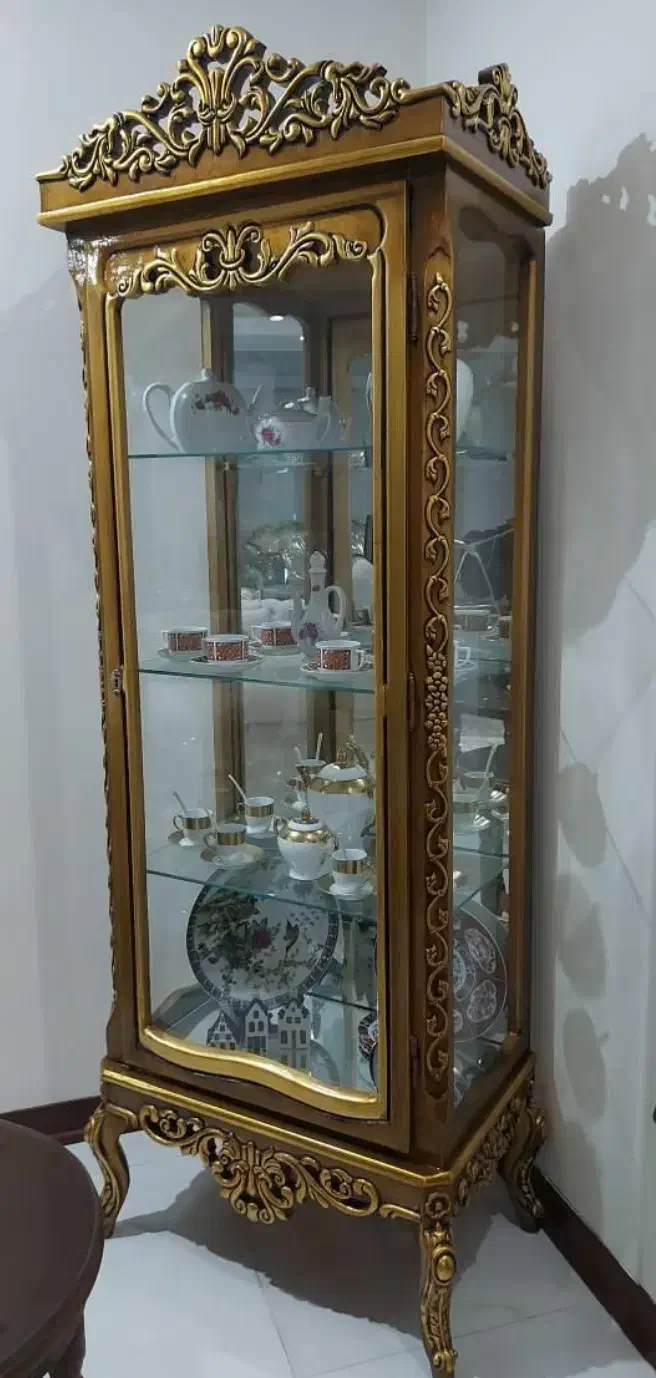 بوفه برای پذیرایی چوب راس سفارشی ساخته شده|بوفه، ویترین، کنسول|تهران, گلچین|دیوار