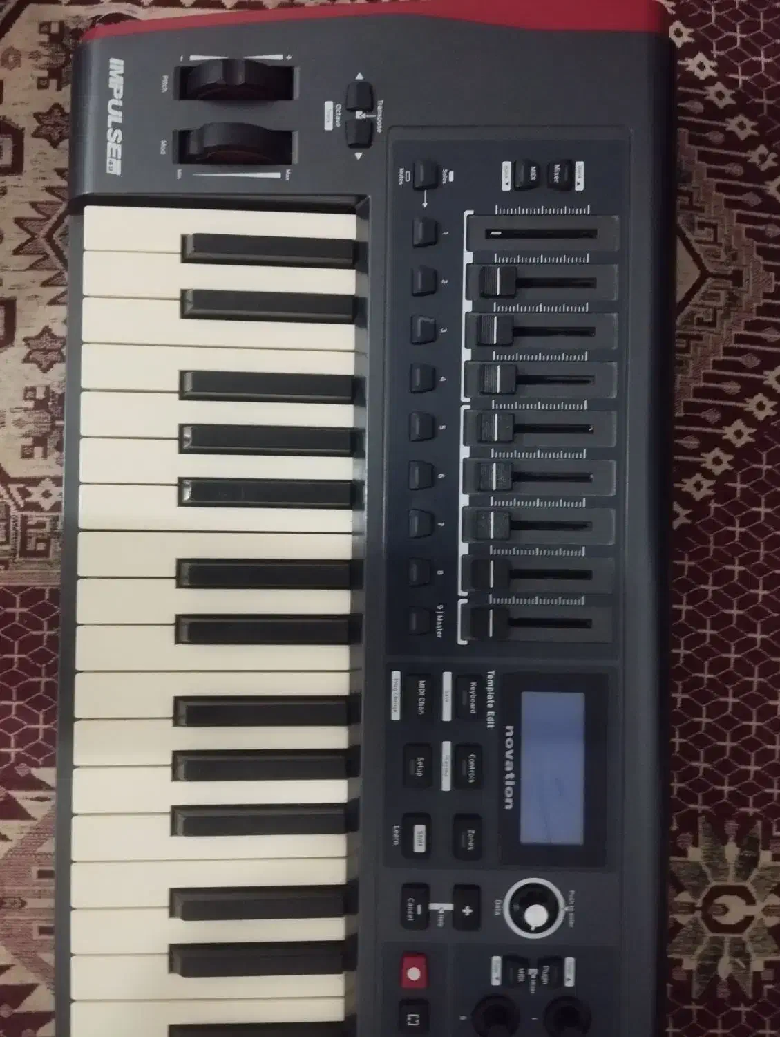 میدی کنترلر*impulse*|پیانو، کیبورد، آکاردئون|بندرعباس, |دیوار