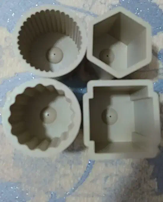 پارافین کریستال و قالب ۴تایی پلاستیکی|صنایع دستی و سایر لوازم تزئینی|سیرجان, |دیوار