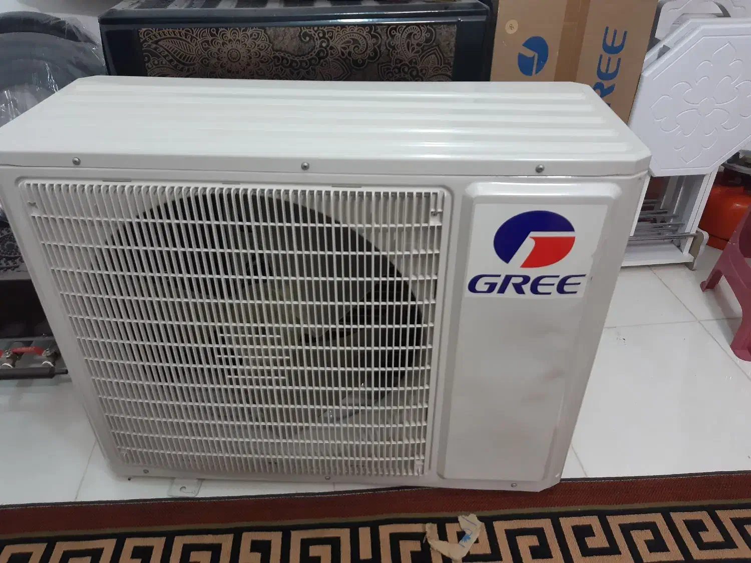 کولر گازی گری ۲۴ هزار موتور بزرگ اصل|کولر گازی و فنکوئل|رفسنجان, |دیوار