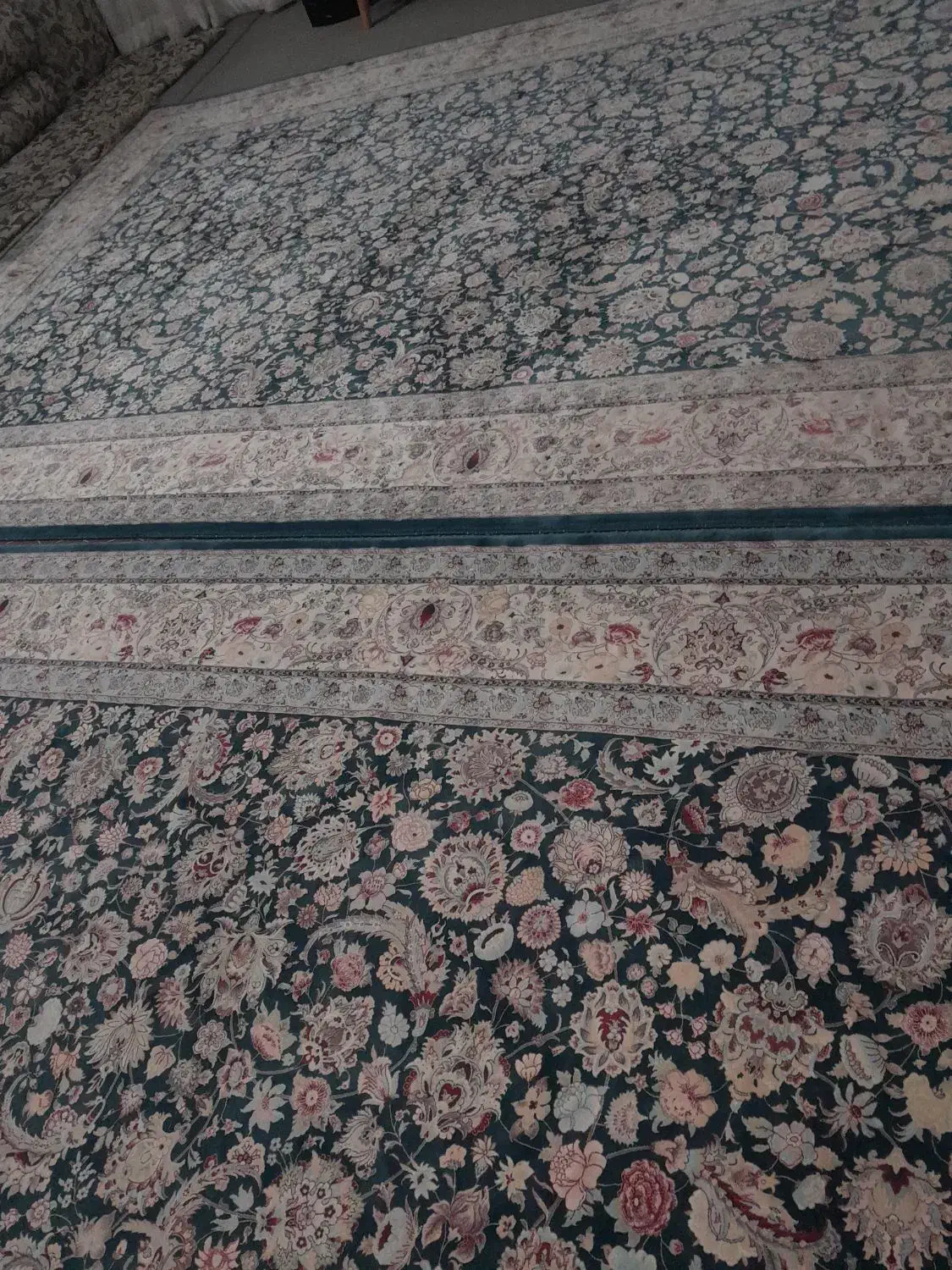 فرش ۹ متری|فرش|تنکمان, |دیوار