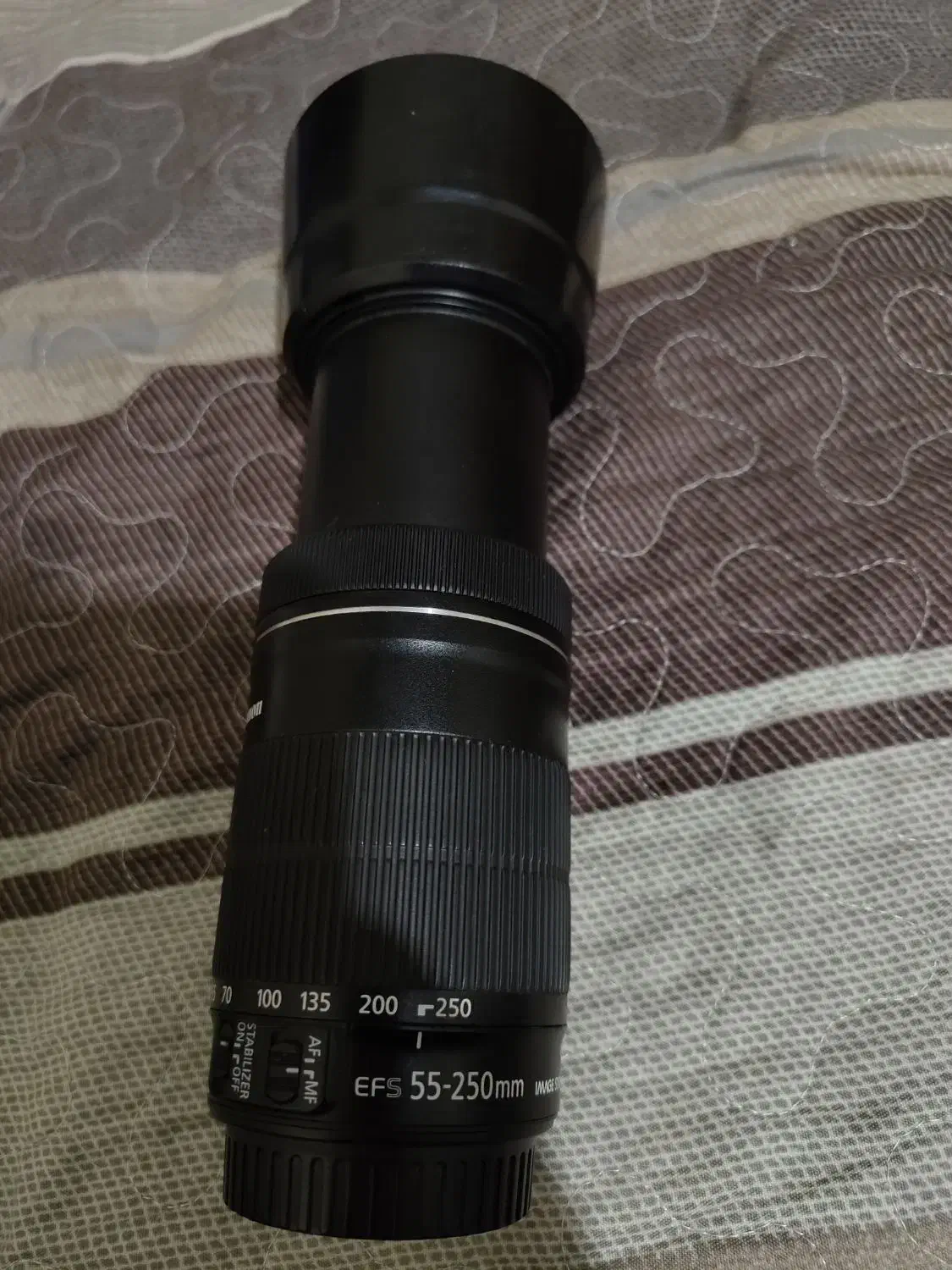 لنز 55 250 کنون mm55-250 canon|دوربین عکاسی و فیلم‌برداری|تهران, نیروی هوایی (پیروزی)|دیوار