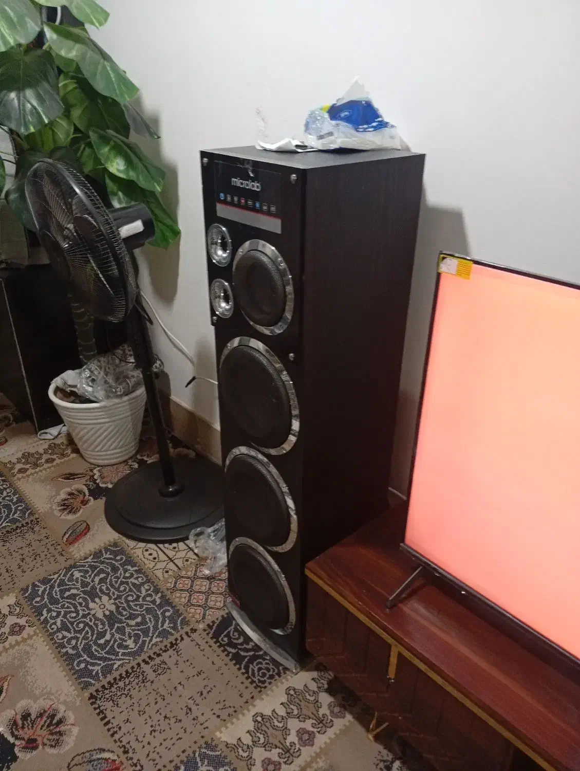 اسپیکر ۲قلو|سیستم صوتی خانگی|سیرجان, |دیوار