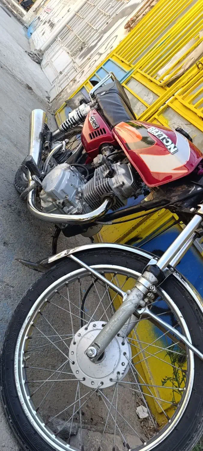 موتور 125 مدل 8۷|موتورسیکلت|مشهد, توس (بلوار توس)|دیوار