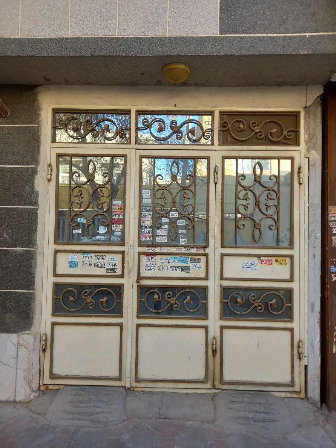 در آهنی پارکینگ|مصالح و تجهیزات ساختمان|مشهد, حجت|دیوار