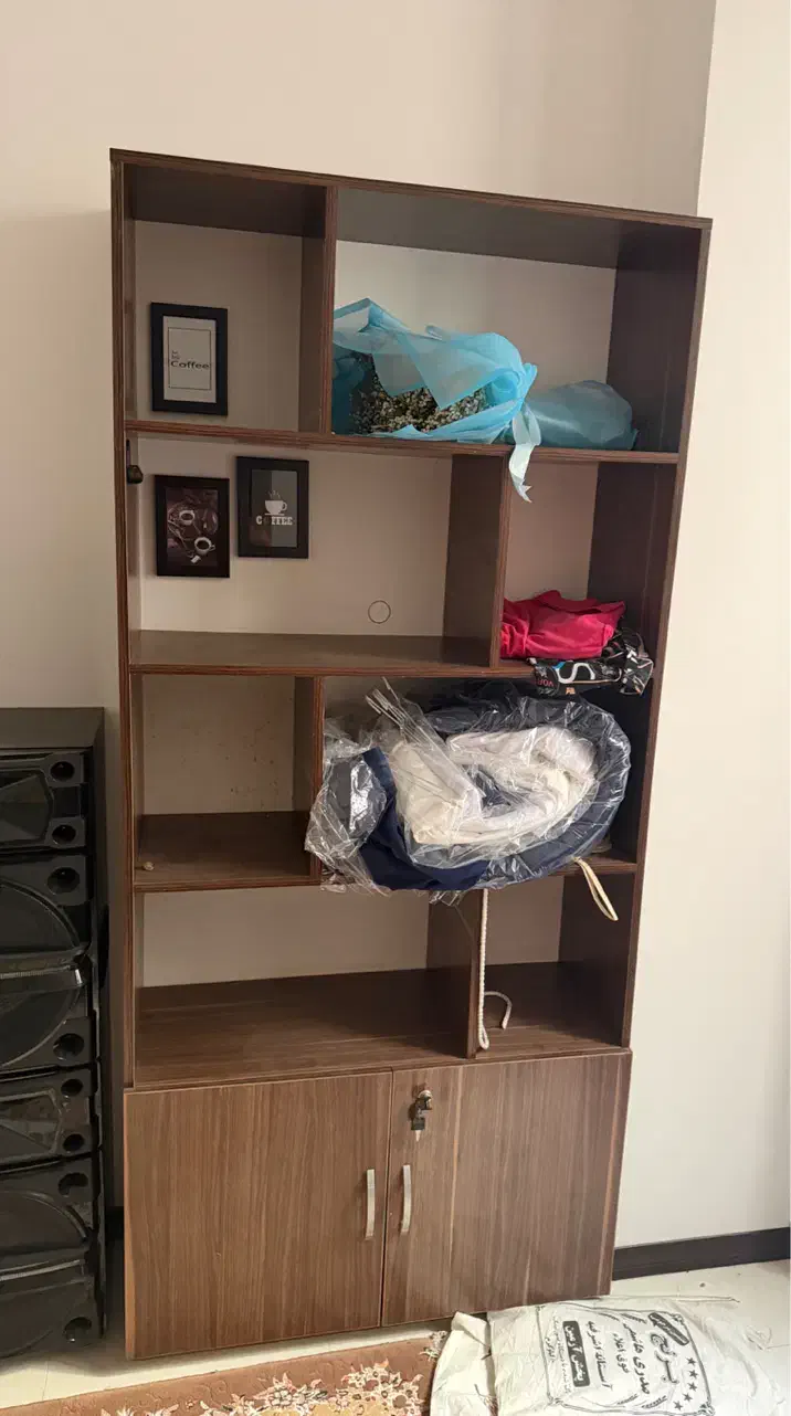 میز اداری و کتابخانه|دفتر کار|محمدیه-قزوین, |دیوار