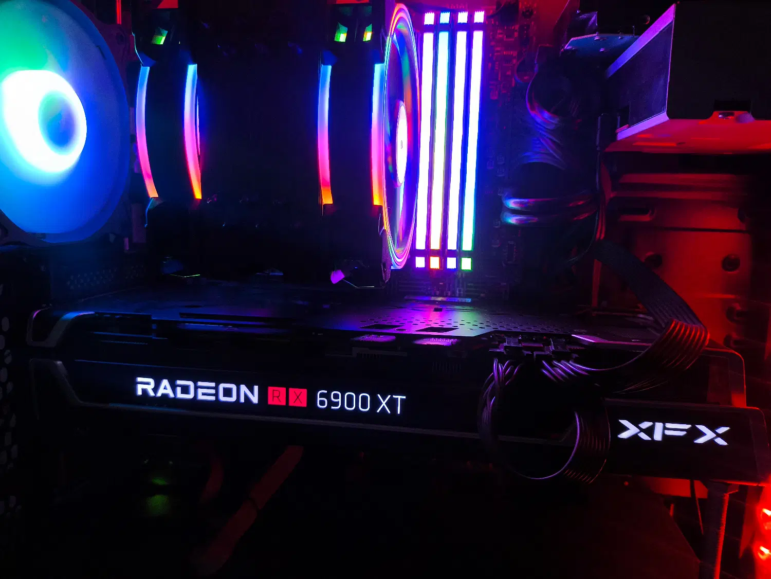 Xfx rx 6900 xt merc black edition|قطعات و لوازم جانبی رایانه|رودسر, |دیوار