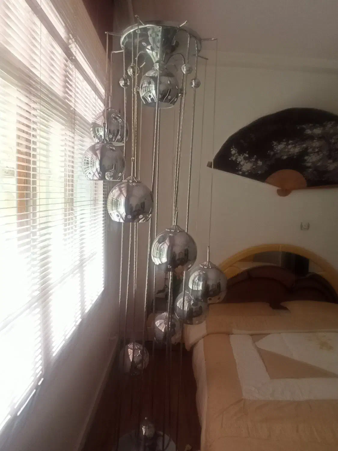 آباژور ایستاده|چراغ خواب و آباژور|هشتگرد, قاسم آباد بزرگ|دیوار