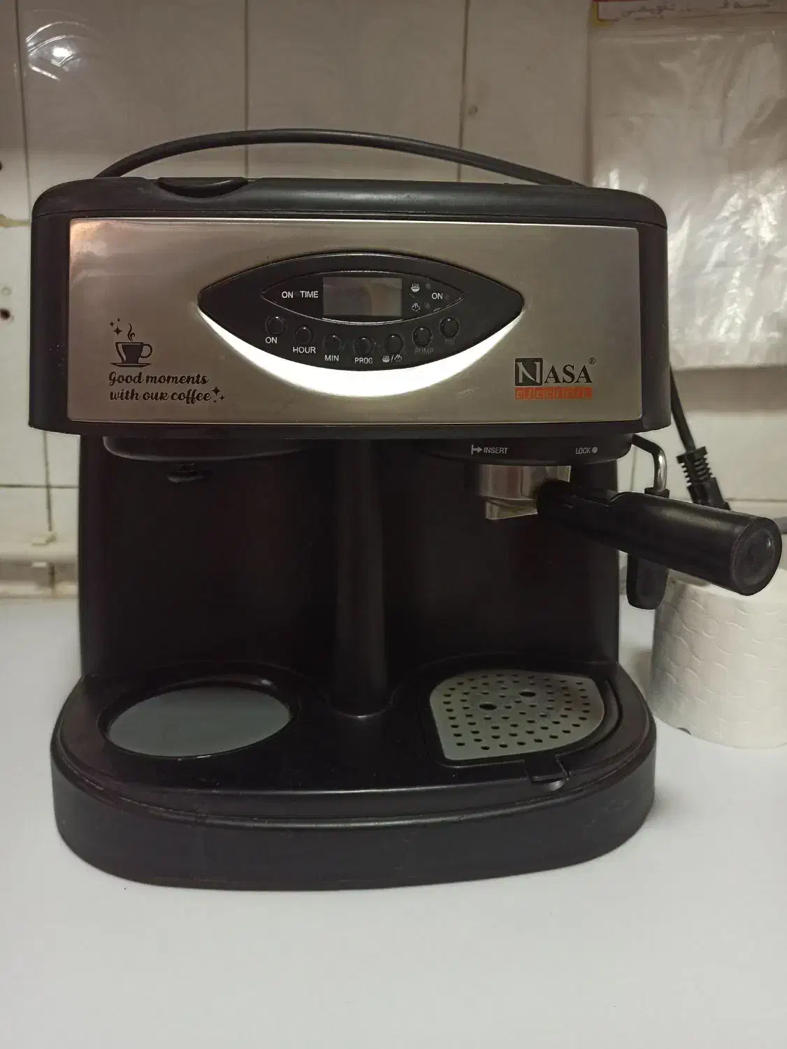 قهوه ساز برقی برند ناسا|سماور، چایساز، قهوهساز|کرج, کرج نو|دیوار