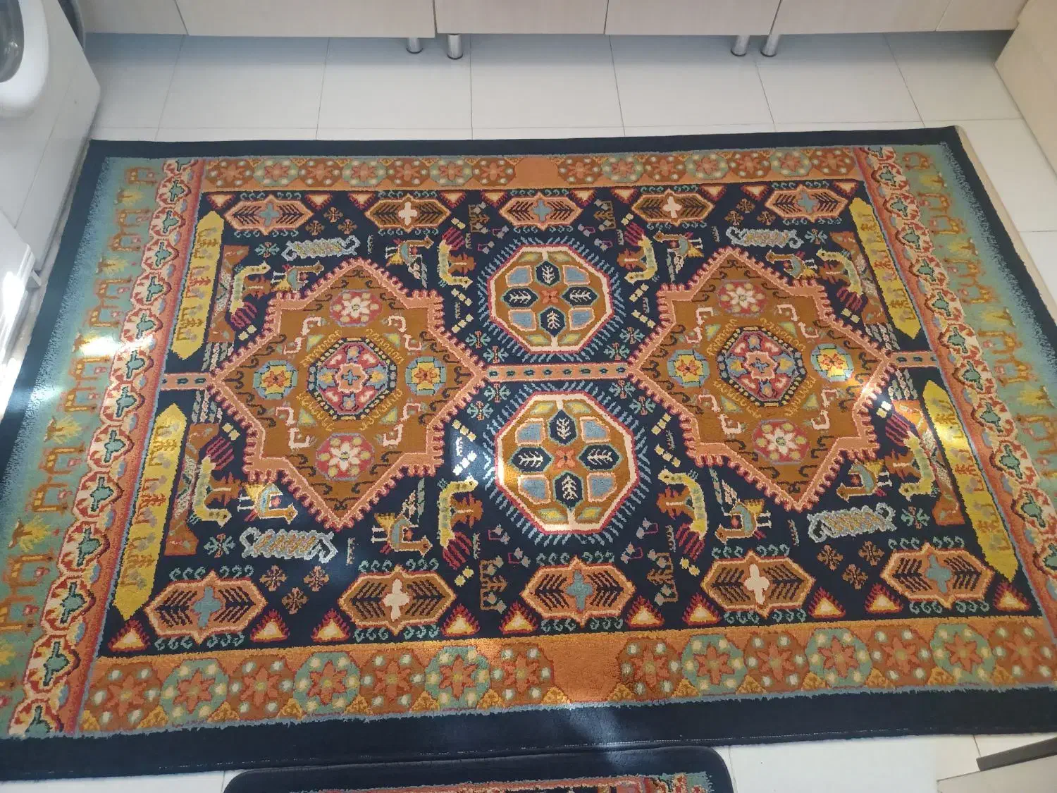 فرش ۴متری وپادری ست در حد نو نو|فرش|اسلامشهر, مطهری|دیوار