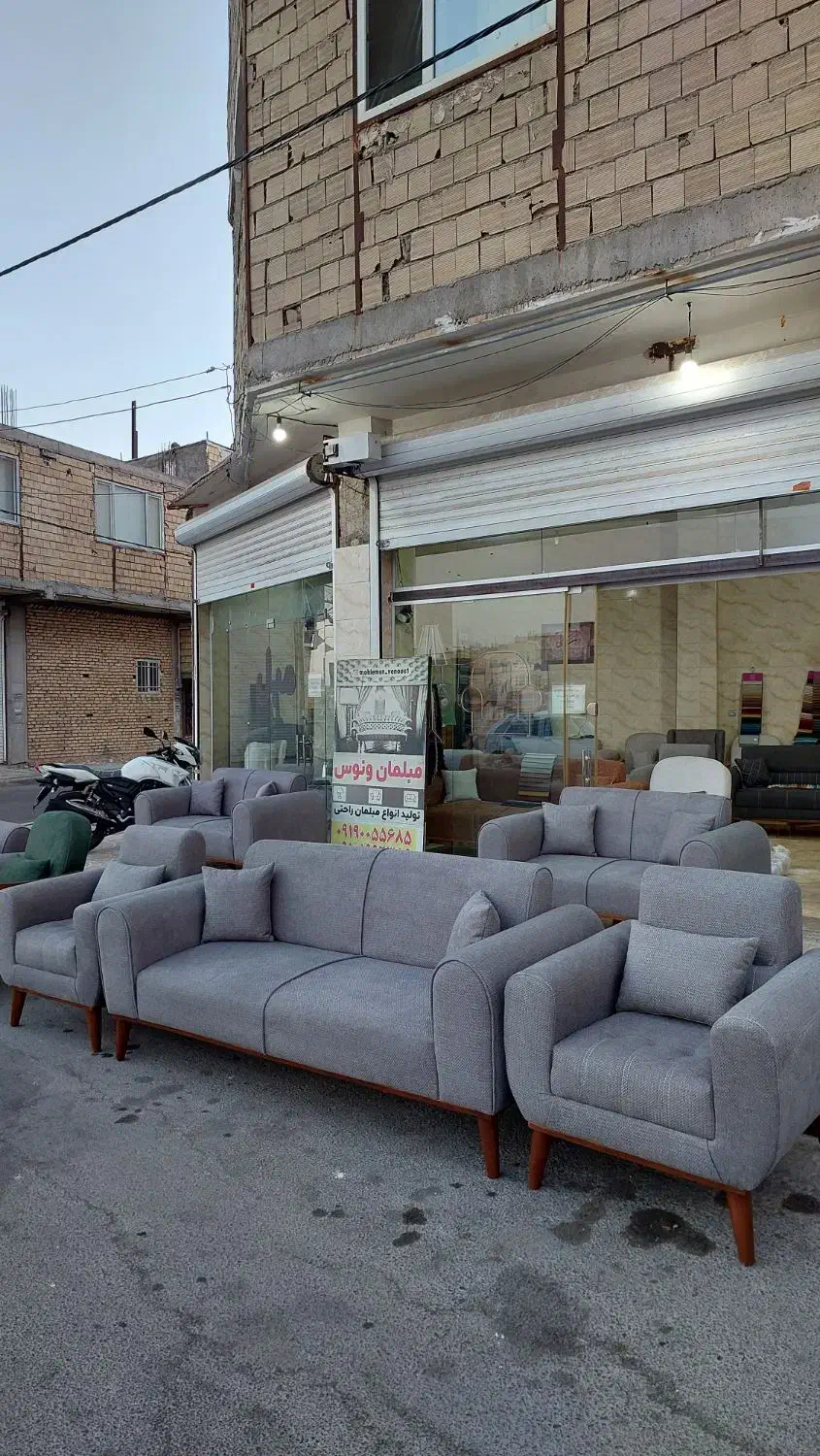 مدلمینیمال،تخت شو|مبلمان خانگی و میز عسلی|پرند, فاز ۰|دیوار