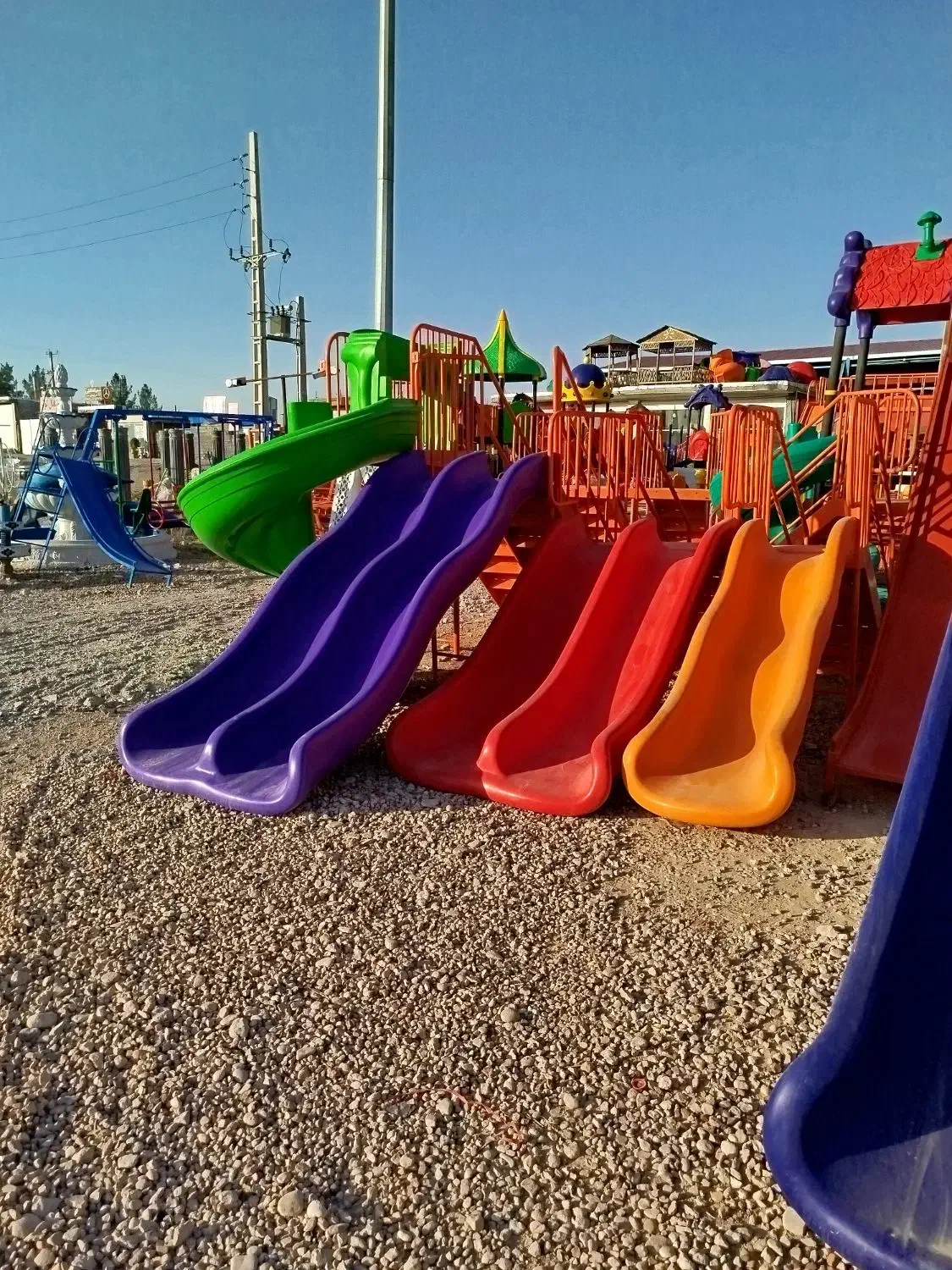 سرسره مهدکودک چندکاره تاب کد۲ الاکلنگ کد۲پارکی|اسباببازی|بوشهر, |دیوار