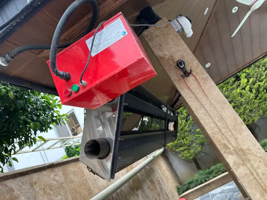 هیتر گازی محوطه باز|بخاری، هیتر، شومینه|رویان, |دیوار