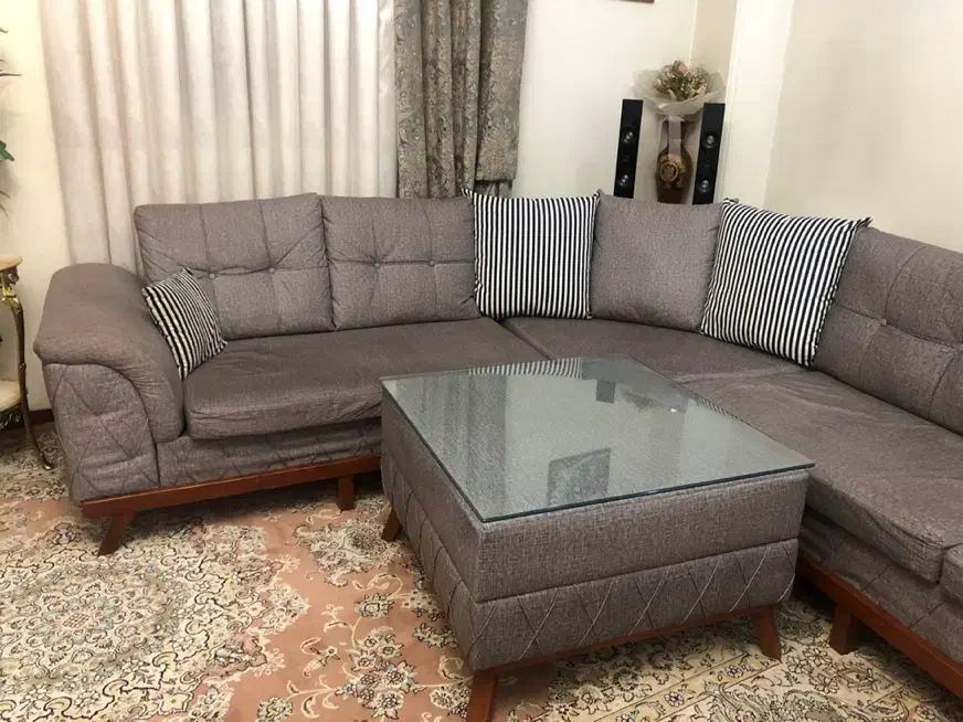 مبل ال راحتی|مبلمان خانگی و میز عسلی|تهران, منیریه|دیوار