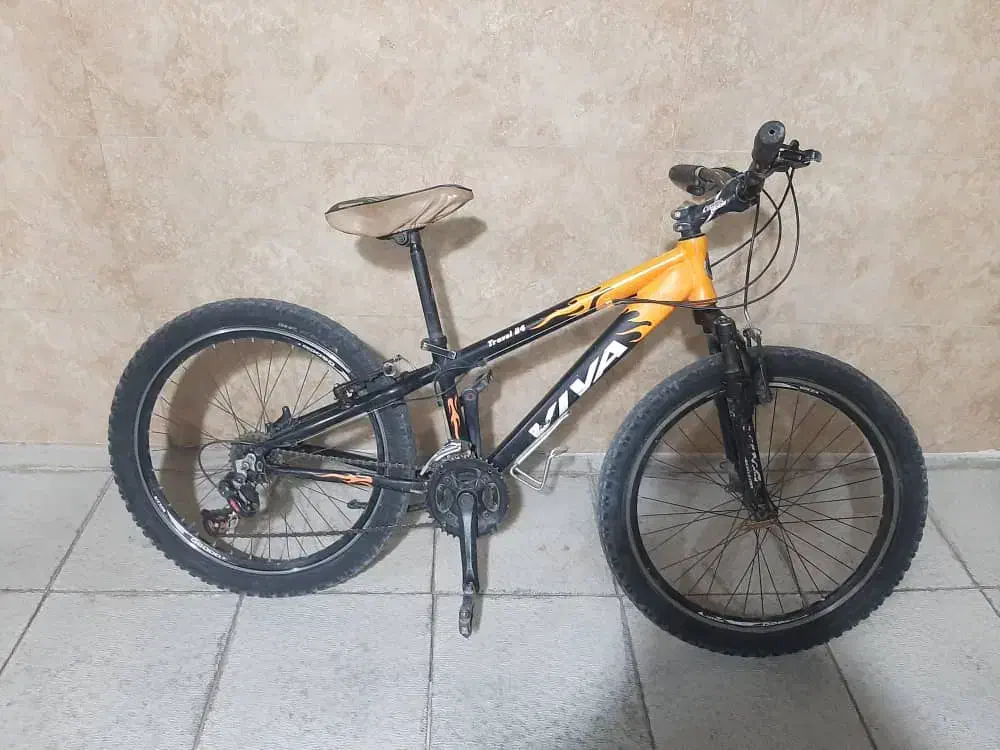 دوچرخه ویوا سایز۲۴|دوچرخه، اسکیت، اسکوتر|تبریز, |دیوار