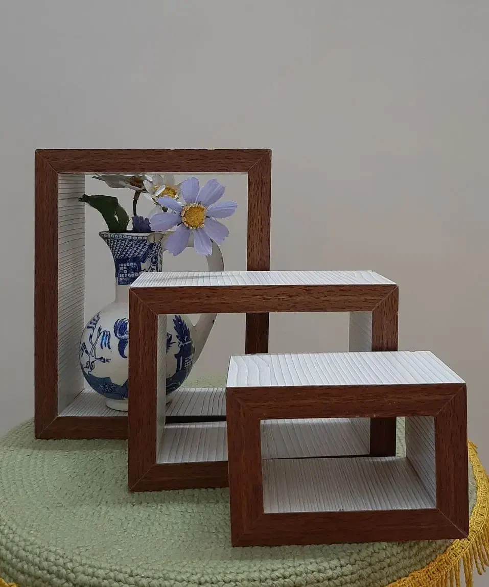 باکس ۳ تیکه دیواری|کتابخانه، شلف، قفسههای دیواری|کرج, مصباح|دیوار