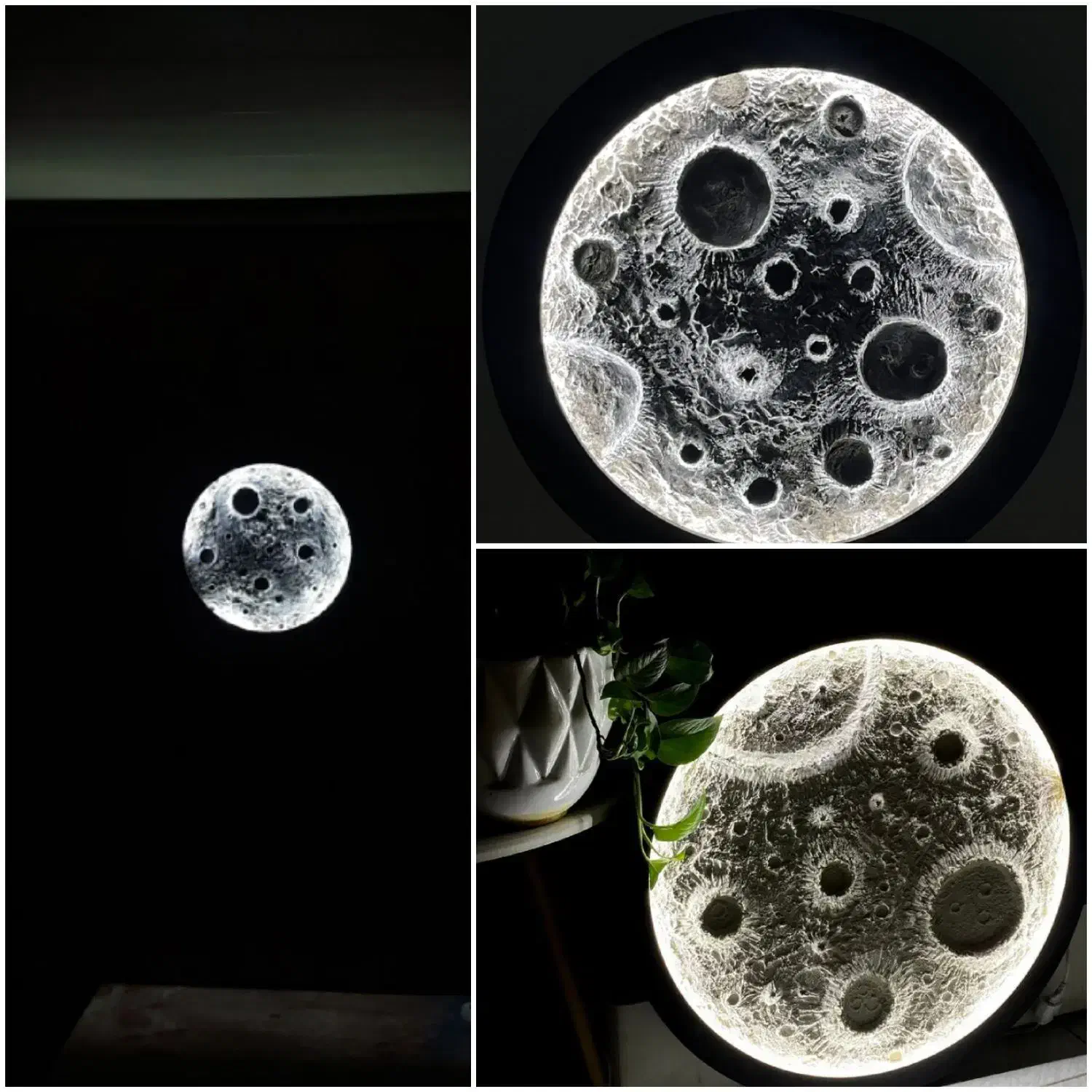 ماه نوری|لامپ و چراغ|میان ولایت, |دیوار