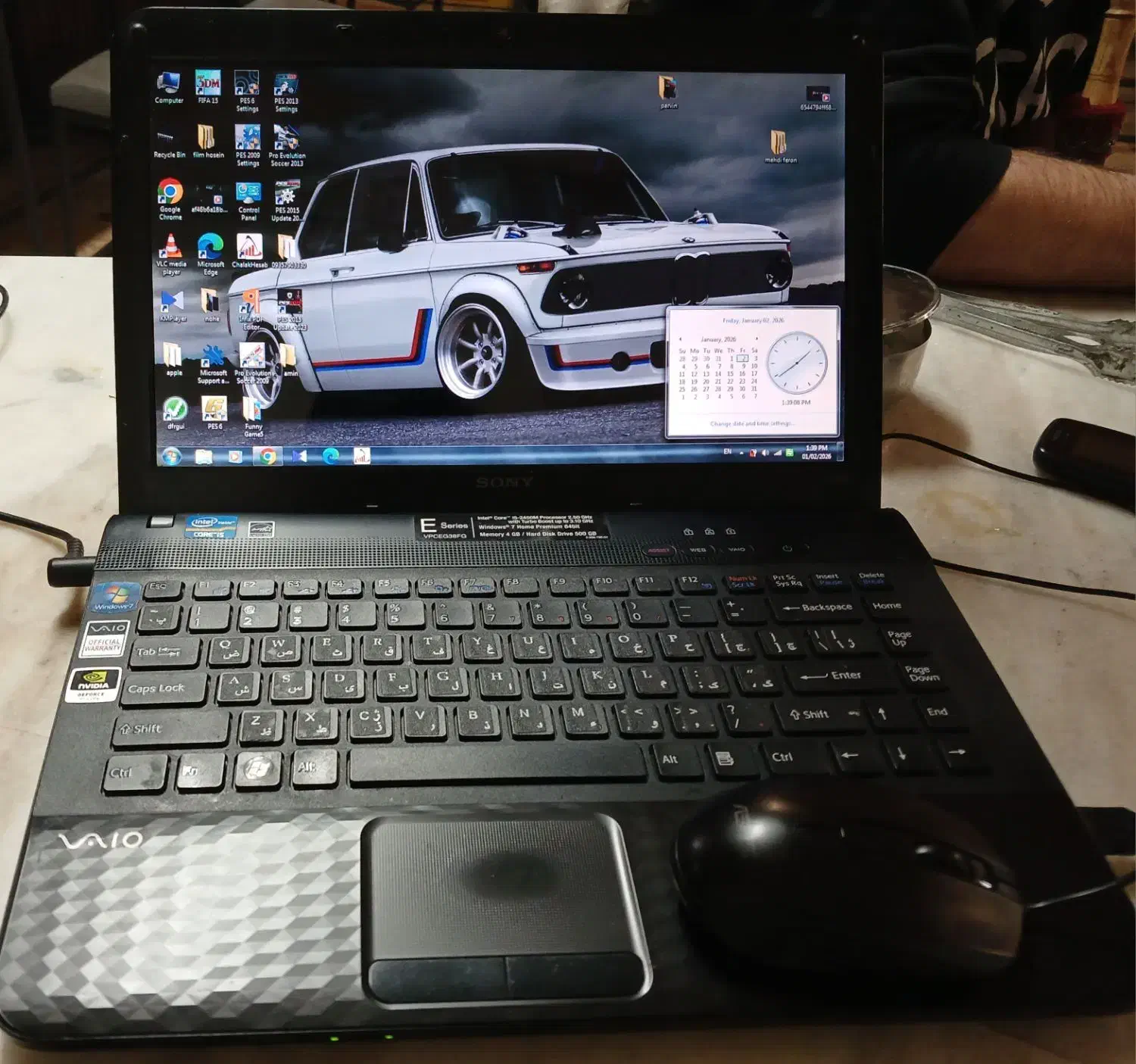 لبتاپ سونی core i5|رایانه همراه|تهران, مهران|دیوار