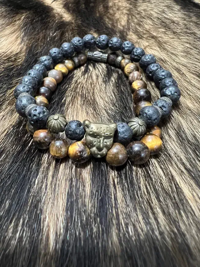 دستبند، پابند، گردنبند سنگی و استیل دست ساز|بدلیجات|دوگنبدان, |دیوار