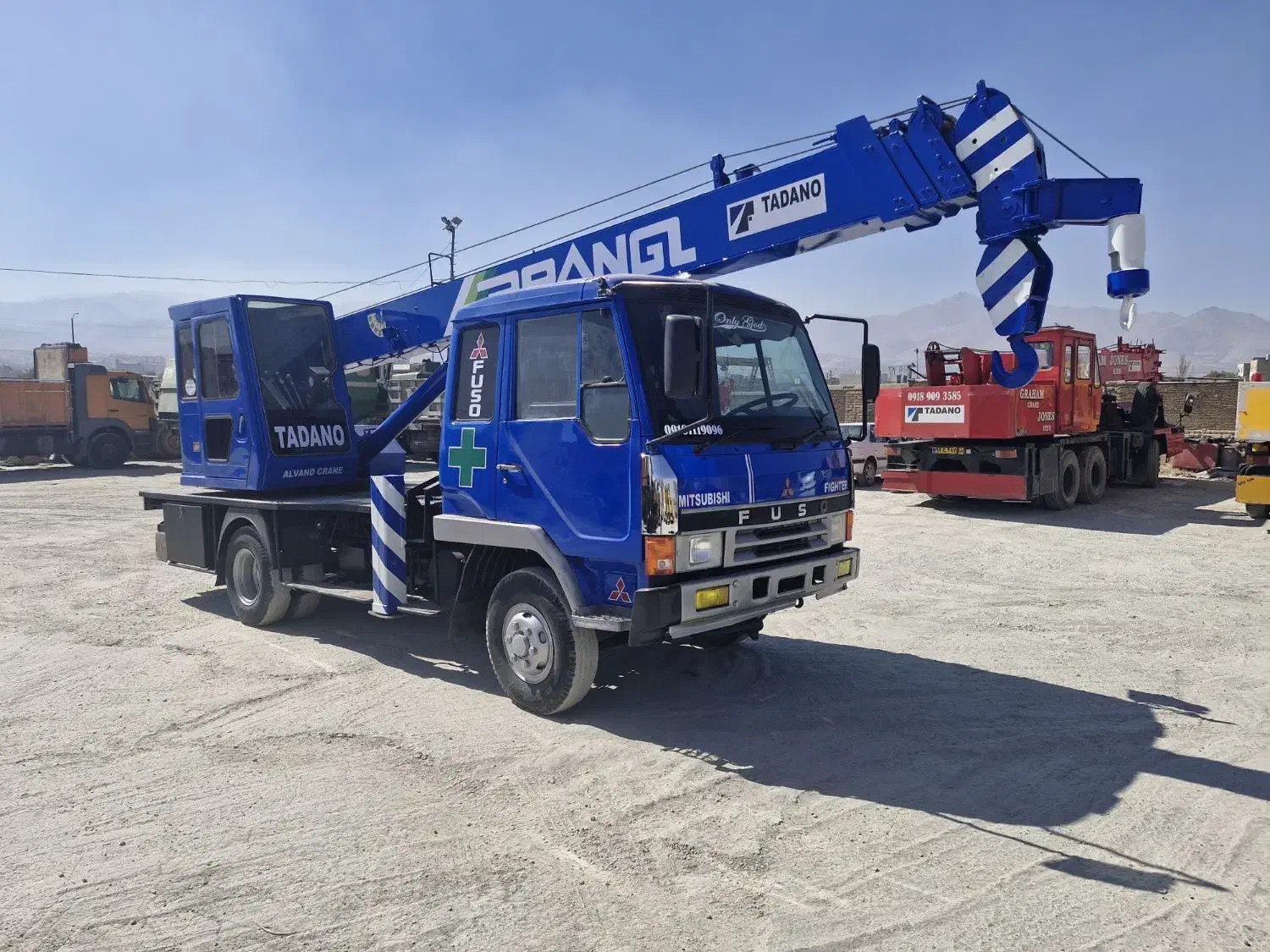 جرثقیل۷تن فسو تادانو|خودرو سنگین|تهران, استاد معین|دیوار