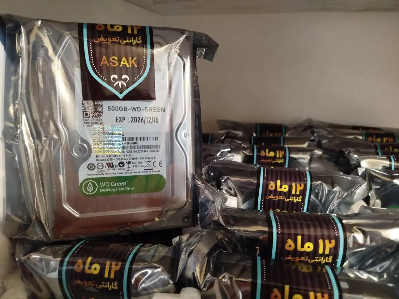 هارد اینترنال وسترن و سیگیت در ظرفیتهای مختلف|قطعات و لوازم جانبی رایانه|مشهد, فلسطین|دیوار