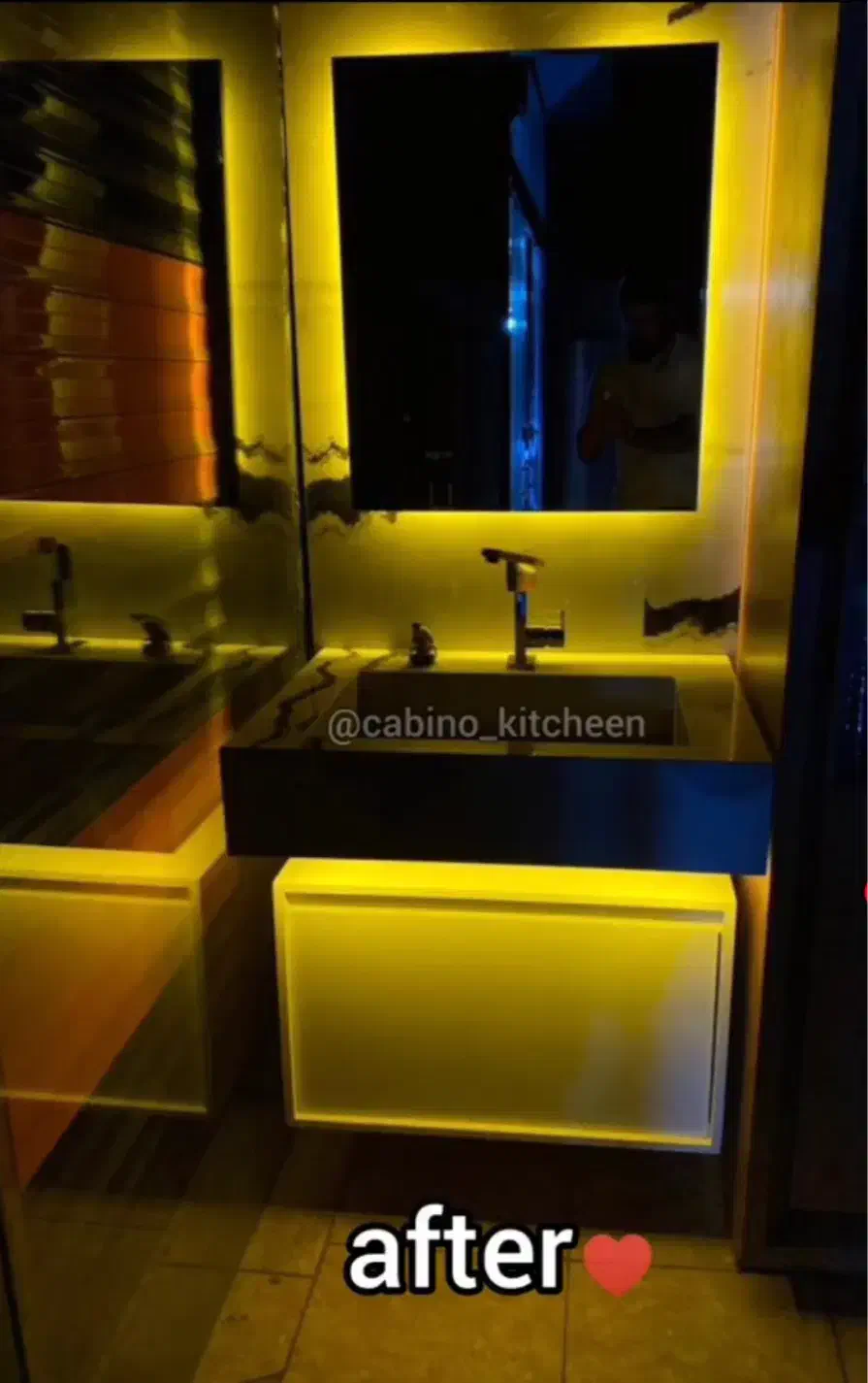 روشویی سرامیکی دست ساز|لوازم سرویس بهداشتی|خرمآباد, |دیوار