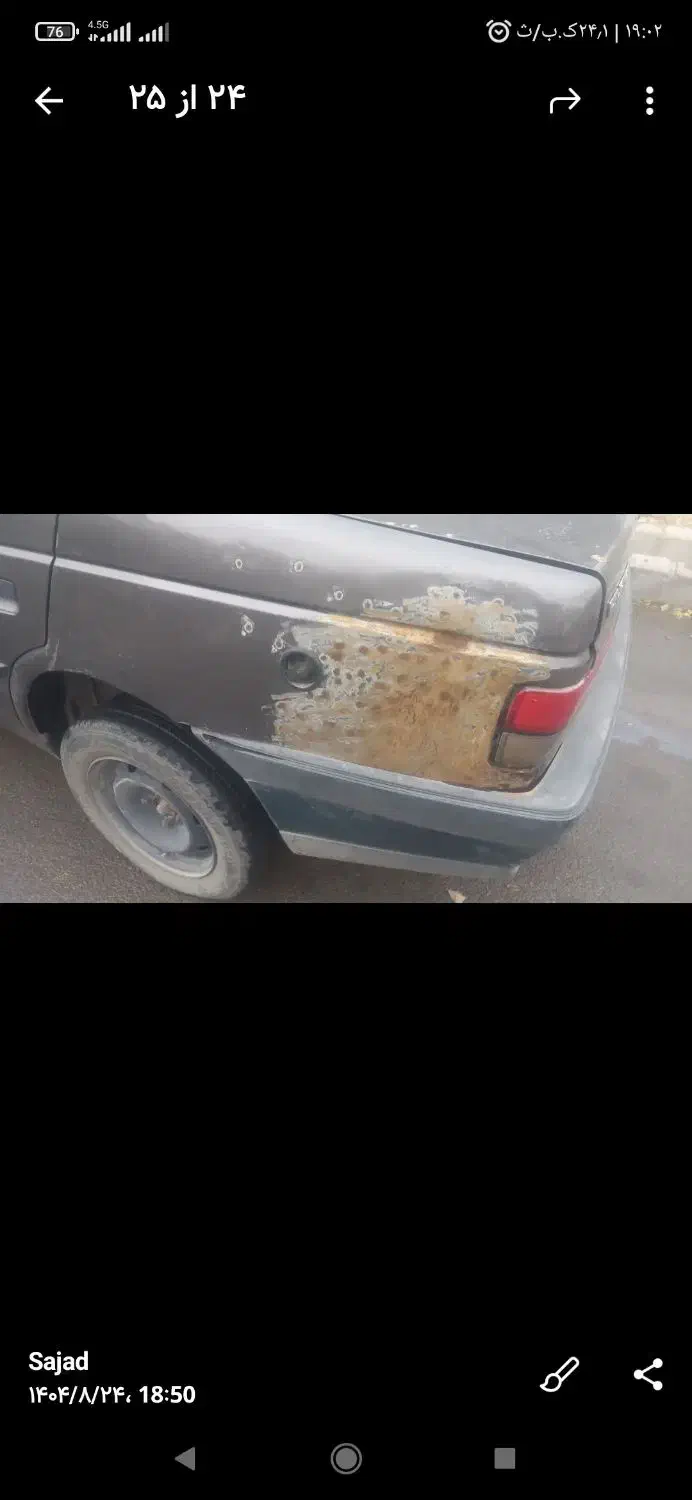 فروش خودروی پژو روا مدل 87|خودرو سواری و وانت|خرمآباد, |دیوار