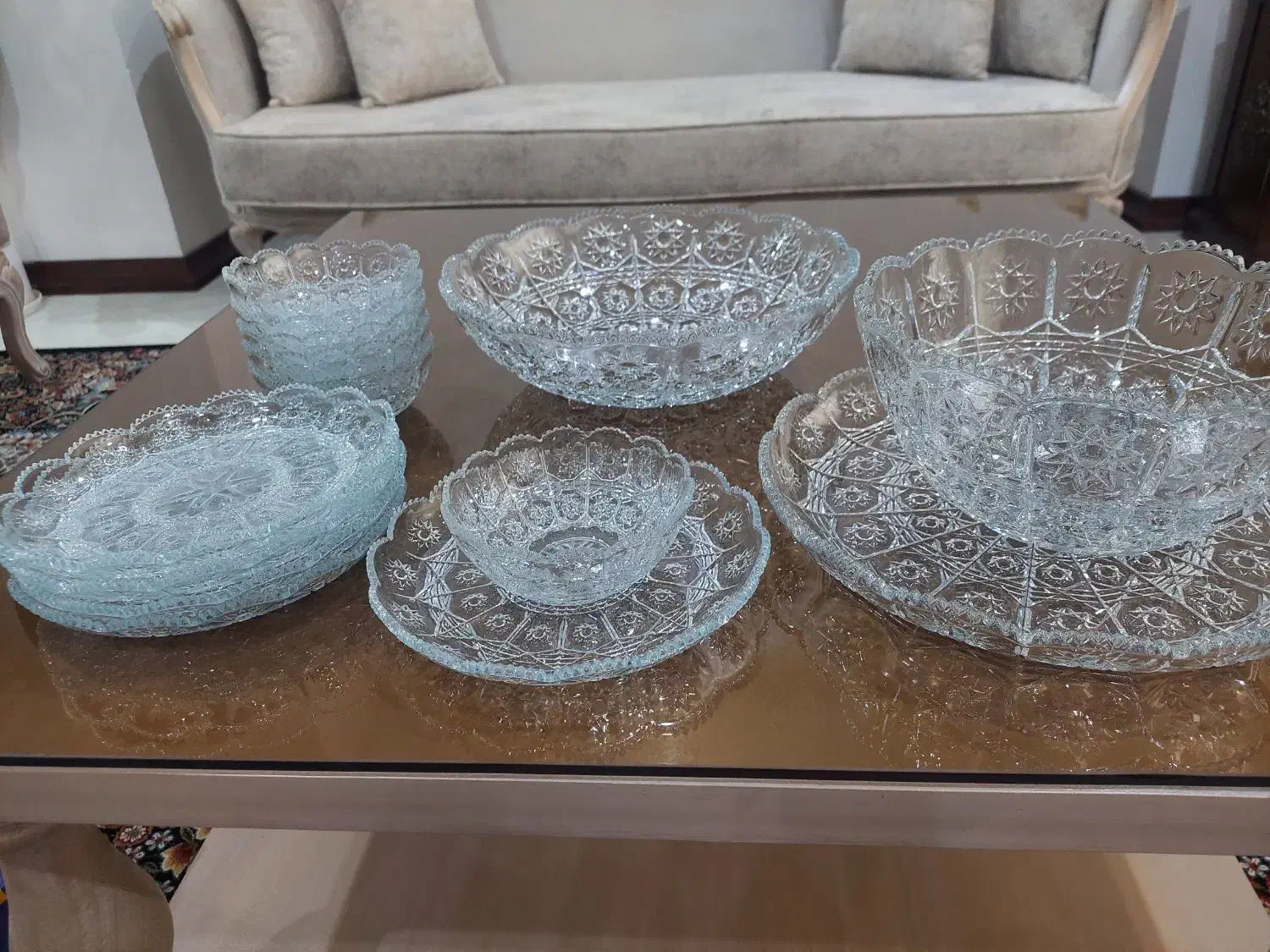 سرویس بلور کاره|ظروف سرو و پذیرایی|محمدشهر, محمدشهر|دیوار