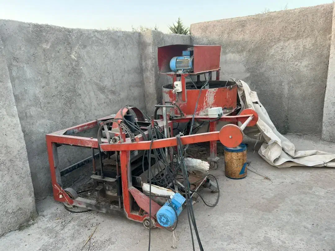 دستگاه بلوک زنی و میکسر|مصالح و تجهیزات ساختمان|ارژن, |دیوار