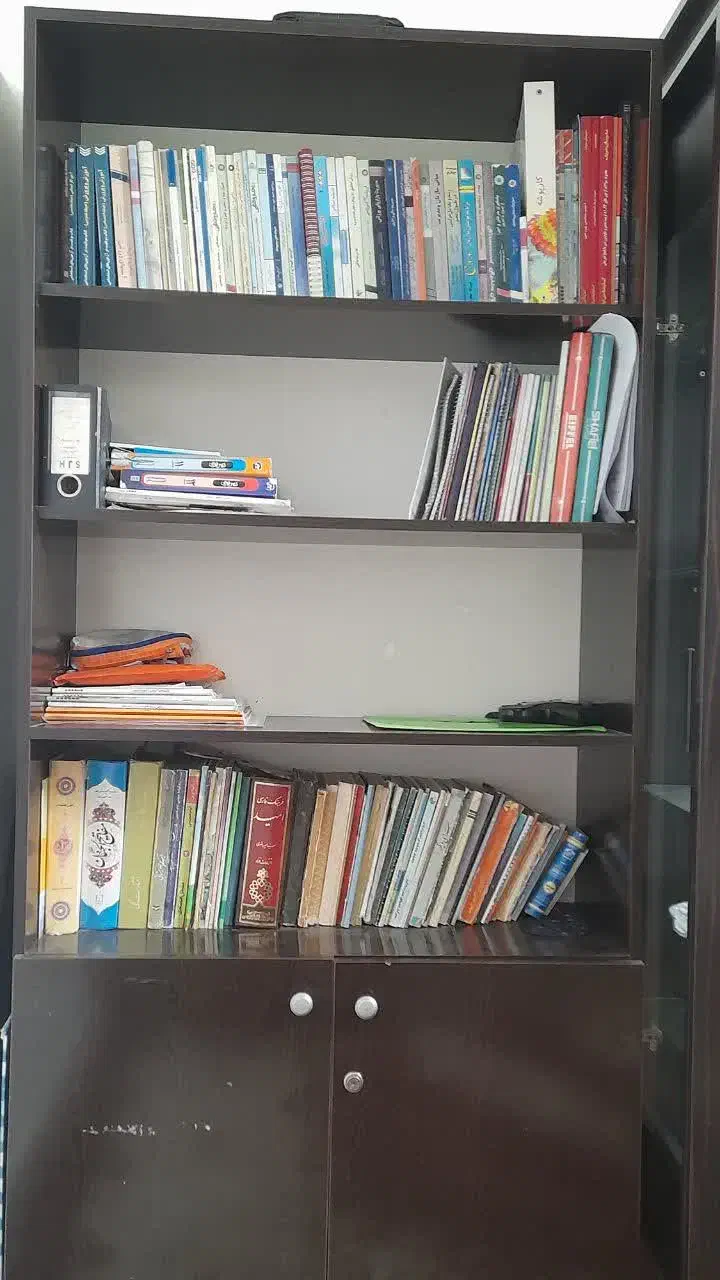 کتابخانه|کتابخانه، شلف، قفسه‌های دیواری|قوچان, |دیوار