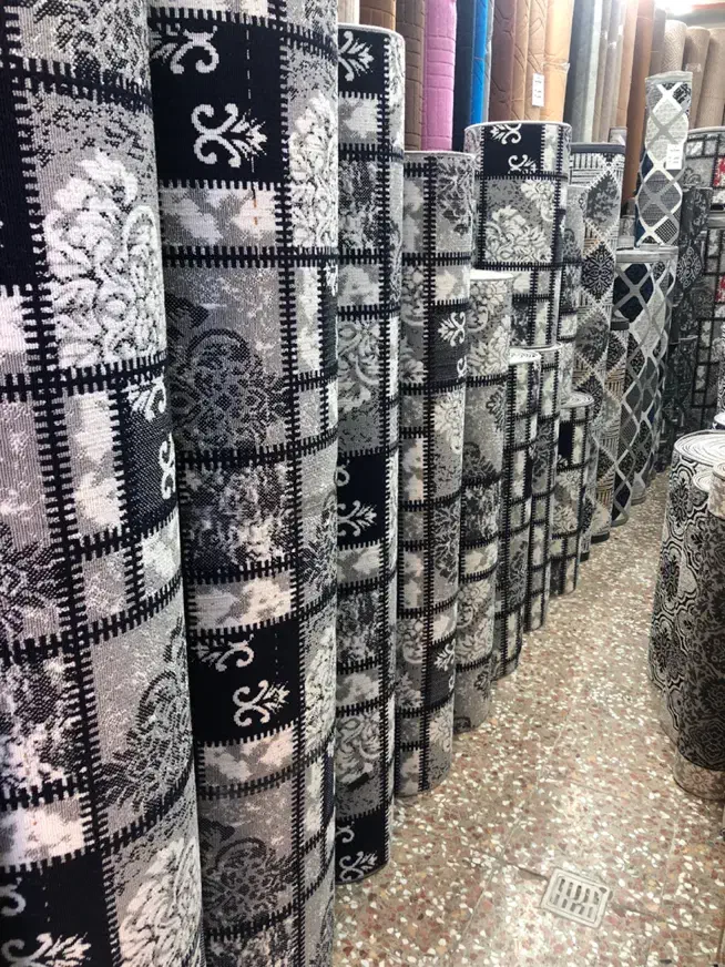 گلیم گارسه طوسی موکت مدرن|گلیم، جاجیم، گبه|قم, شاه ابراهیم|دیوار