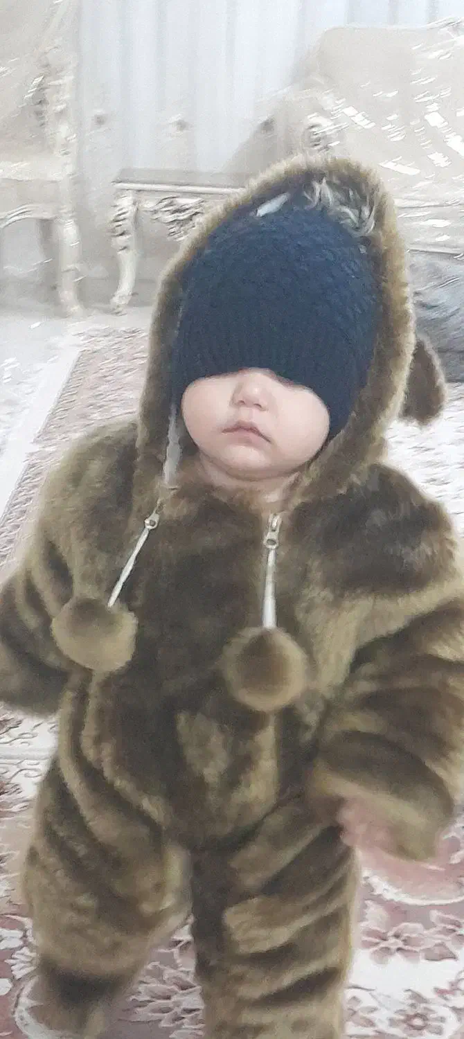 لباس بچه، سرهمی پاپوشدار،سایز 4|کفش و لباس بچه|خرم‌آباد, |دیوار