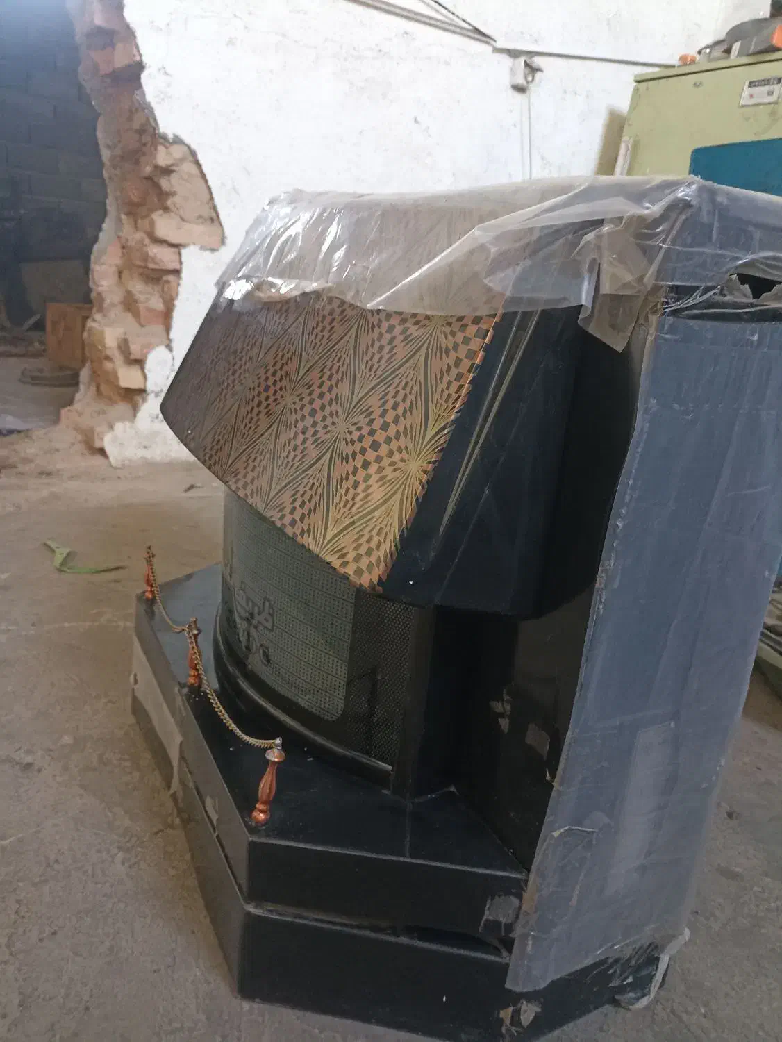 بخاری طرح شومینه|بخاری، هیتر، شومینه|گناباد, |دیوار