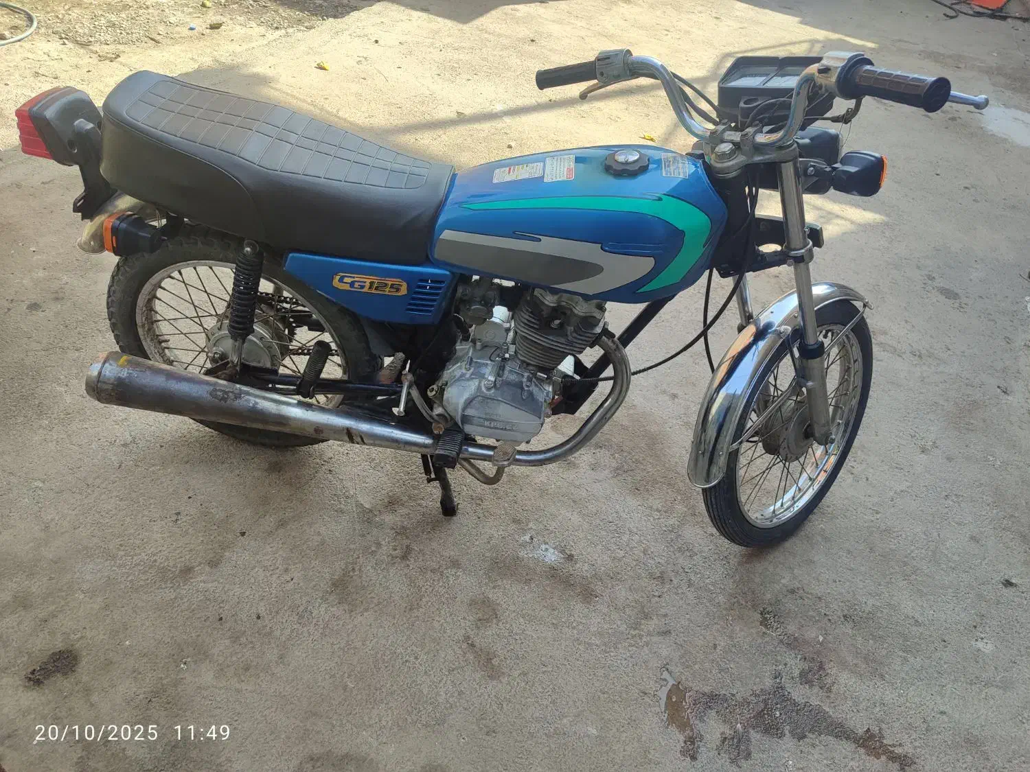 موتور مزایده مدل 85|موتورسیکلت|خان ببین, |دیوار