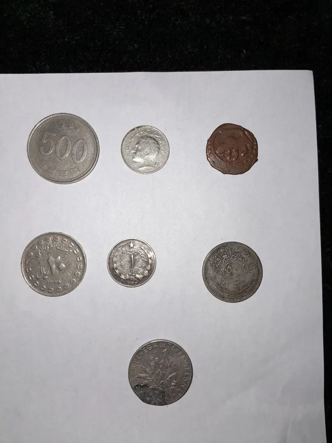 سکه های قدیمی صفوی وشاهی|کلکسیون سکه، تمبر، اسکناس|بوکان, |دیوار