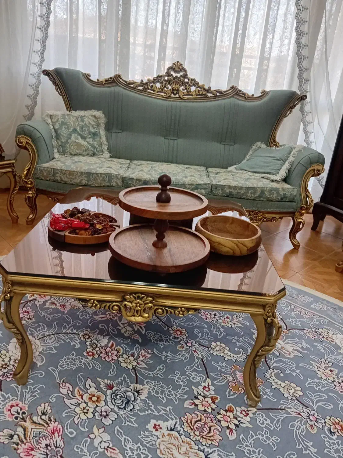 مبل ۷نفره درحدنو|مبلمان خانگی و میز عسلی|وحیدیه, |دیوار