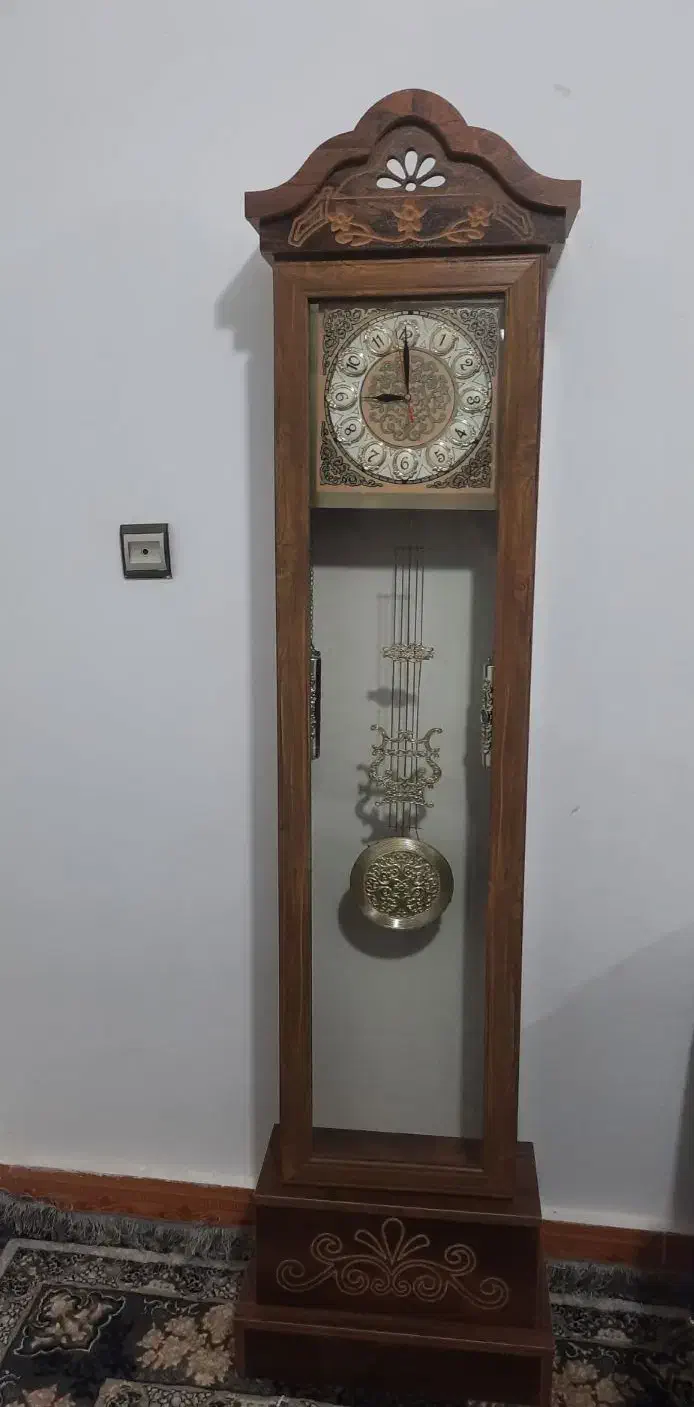 ساعت ایستاده چوبی|ساعت دیواری و تزئینی|آزادشهر, |دیوار