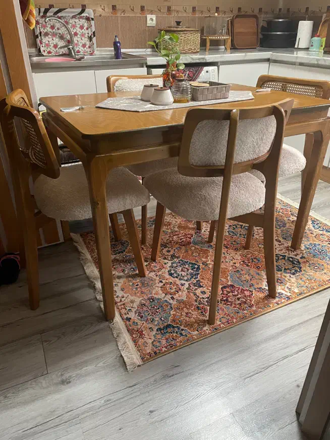 ناهارخوری ۴نفره نو|میز و صندلی غذاخوری|بهشهر, |دیوار